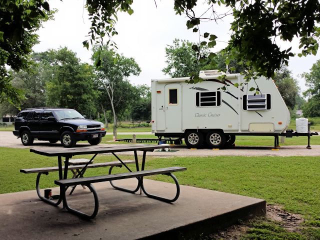 Goliad State Park RV Campsite