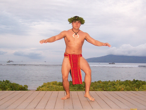 Maori War Dancer