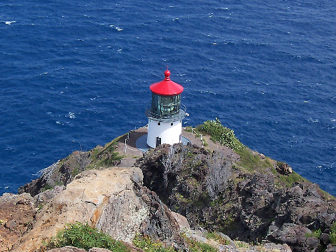 Lighthouse from above